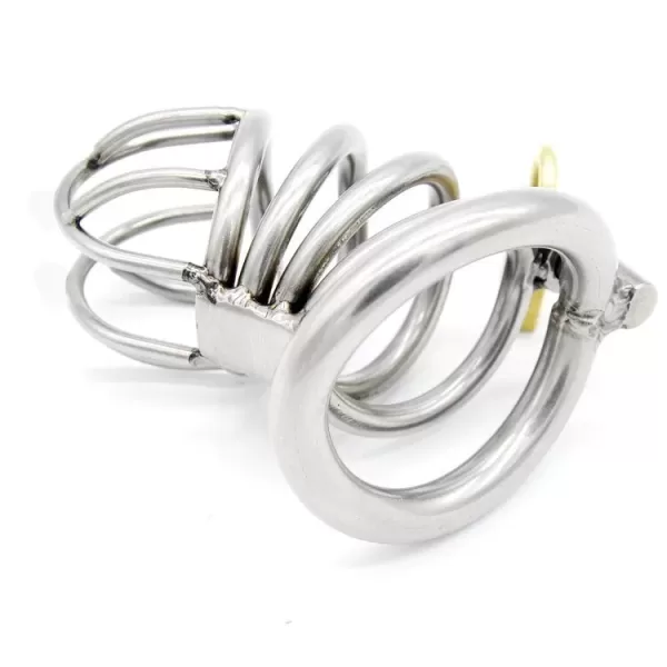 Male Chastity Device Bird Lock Stainless Steel Cock Cage 50mm Lenght - SMCock