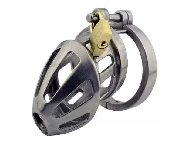 Super Virginity Lock Male Chastity Device Cock Cage Lock - SMCock