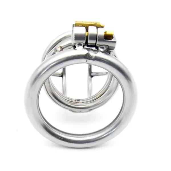 Male Metal Chastity Belt Cage Vent Hole Device Rings Design Small Male Urethral Sound - SMCock