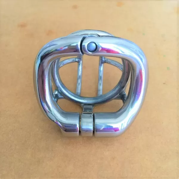 Small Stainless Steel Latest Design Male Chastity Device - SMCock